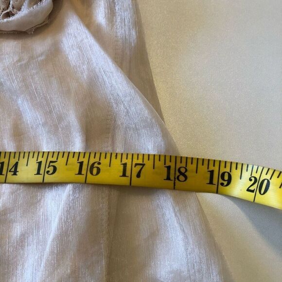 Anne Turtaut Champagne Ethereal, Whimsical Baby Doll Dress Size S Fairycore - Picture 11 of 14